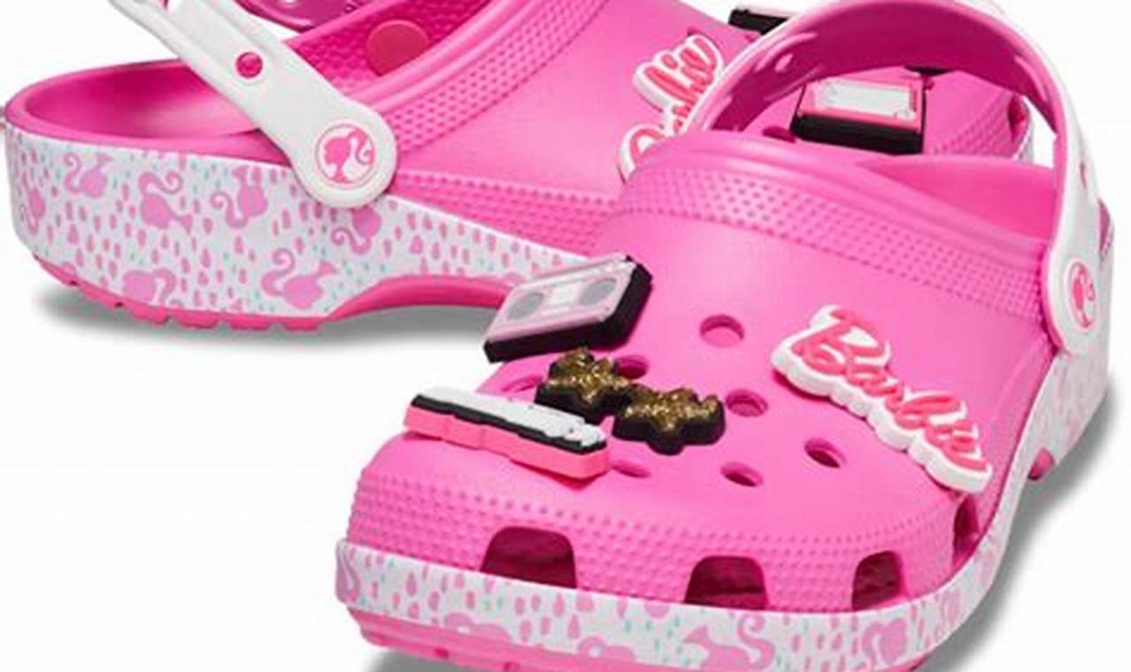 Barbie Crocs 2024