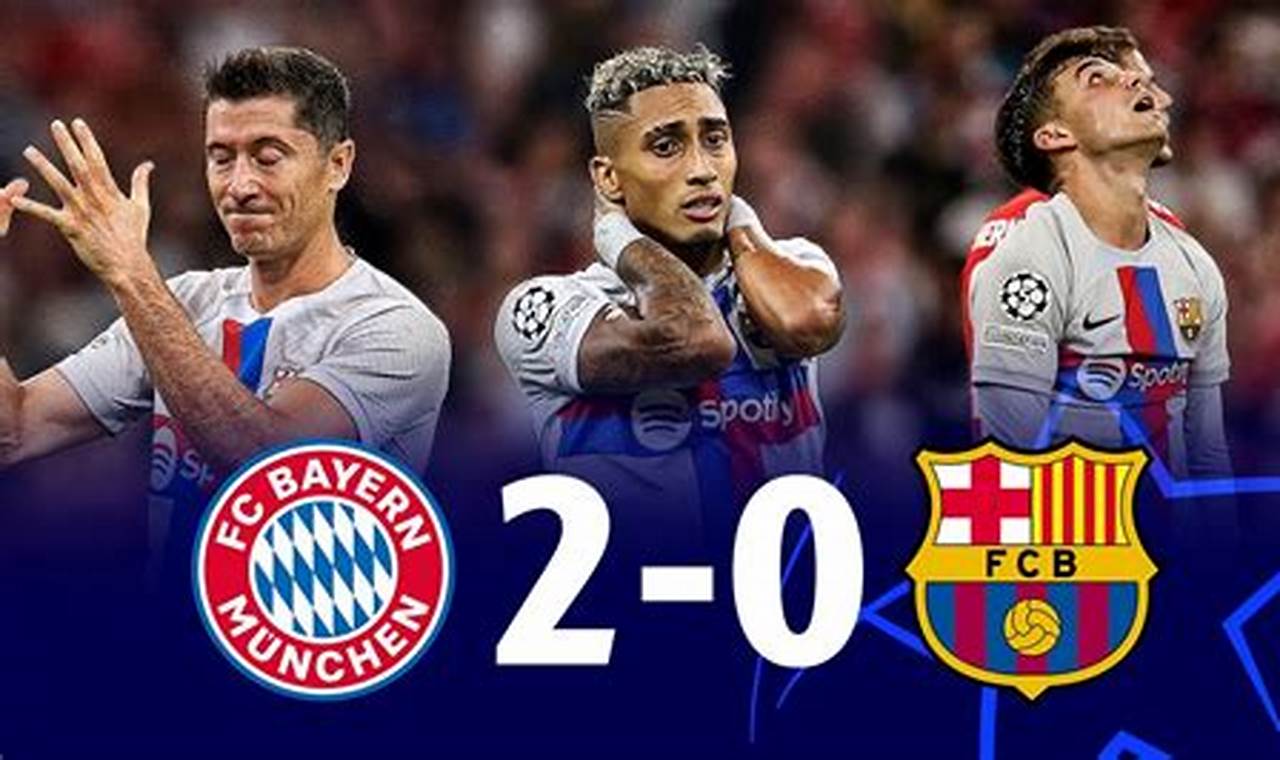 Barca Vs Bayern Champions League 2024