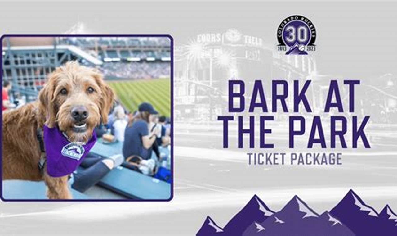 Bark At The Park Rockies 2024