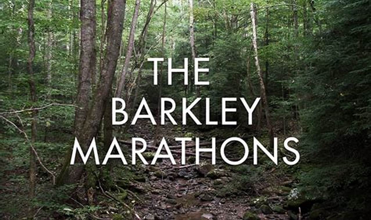 Barkley Marathons 2024 Live Streaming