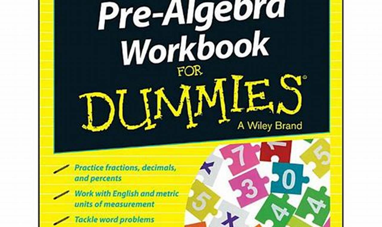 Basic Math And Pre-Algebra For Dummies Libro