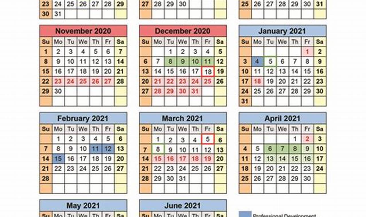 Basis Pflugerville Calendar 2024-25