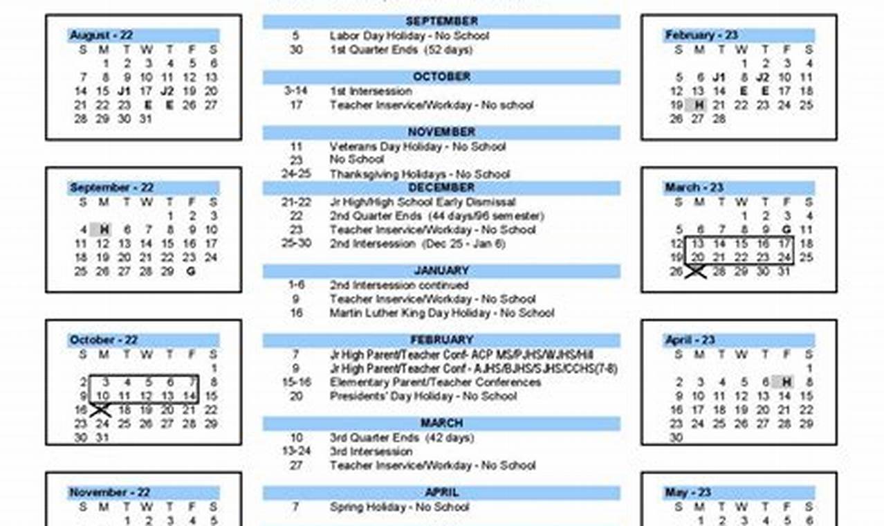 Basis School Calendar 2024-2024