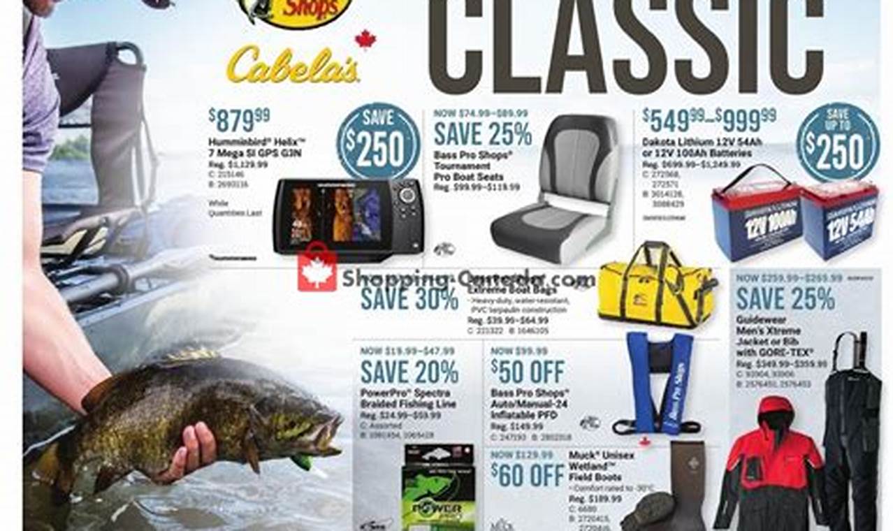 Bass Pro Spring Fishing Classic Flyer 2024