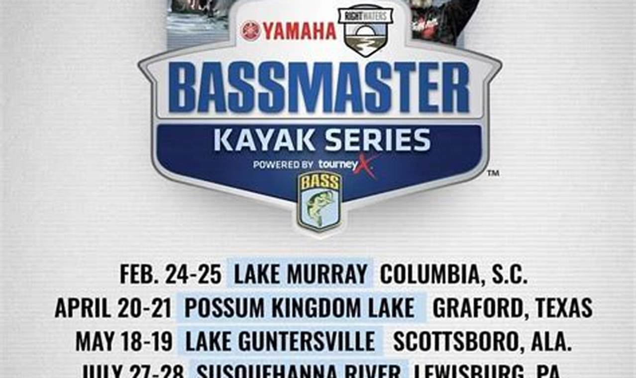 Bassmaster Kayak Series 2024 Schedule