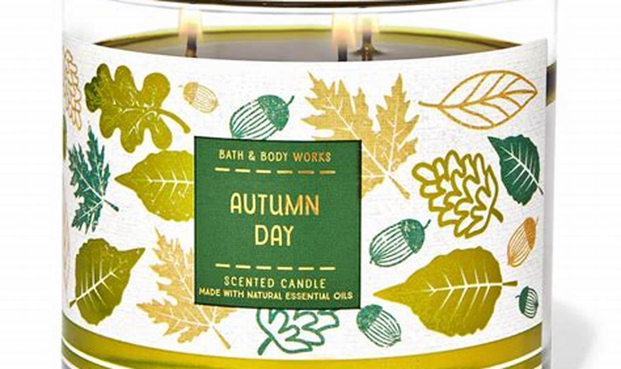 Bath And Body Works Fall Candles 2024