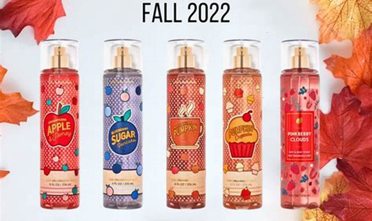 Bath And Body Works Fall Scents 2024