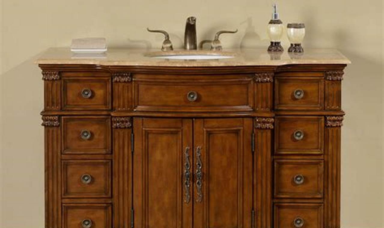 Bathroom Vanity Single Sink