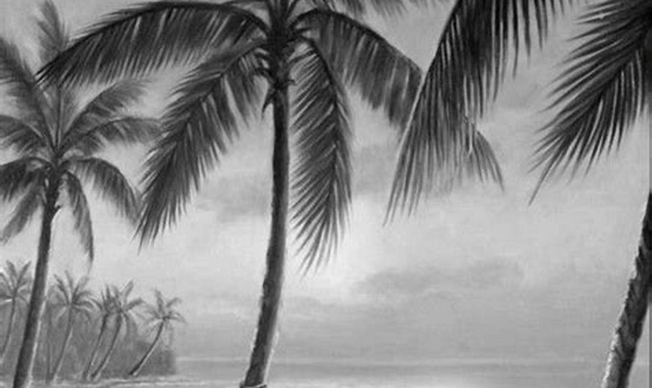 Beach Pencil Drawings: Capturing the Essence of Coastal Serenity