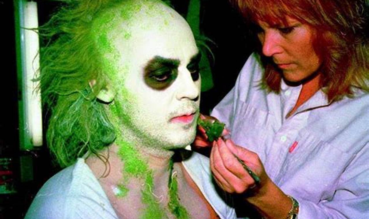 Beetlejuice Michael Keaton Makeup Video