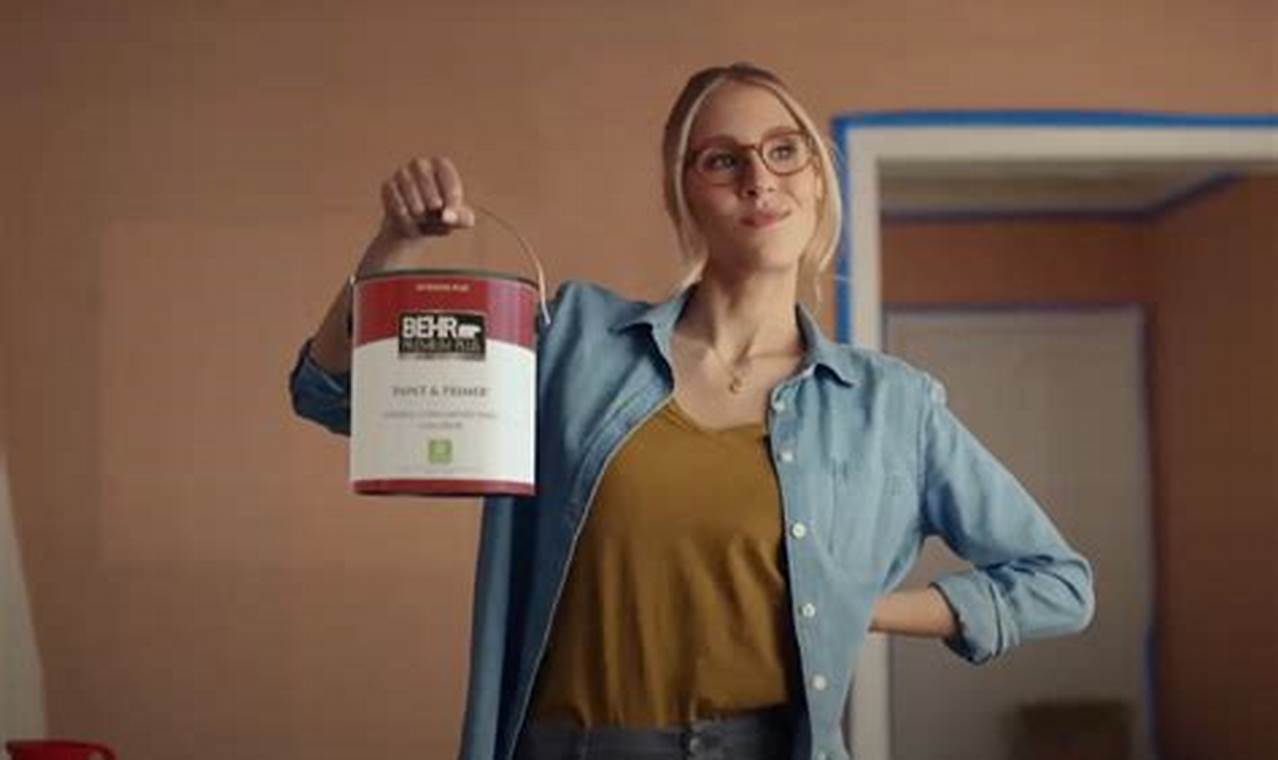 Behr Paint Commercial Actress 2024