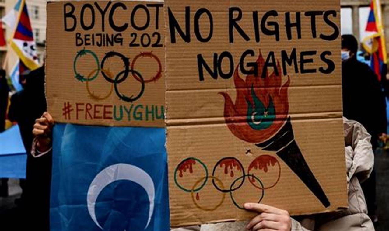 Beijing Olympics 2024 Boycott List