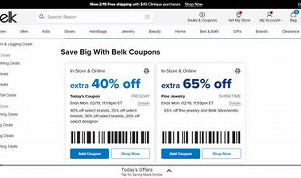 Belk Promo Code 2024