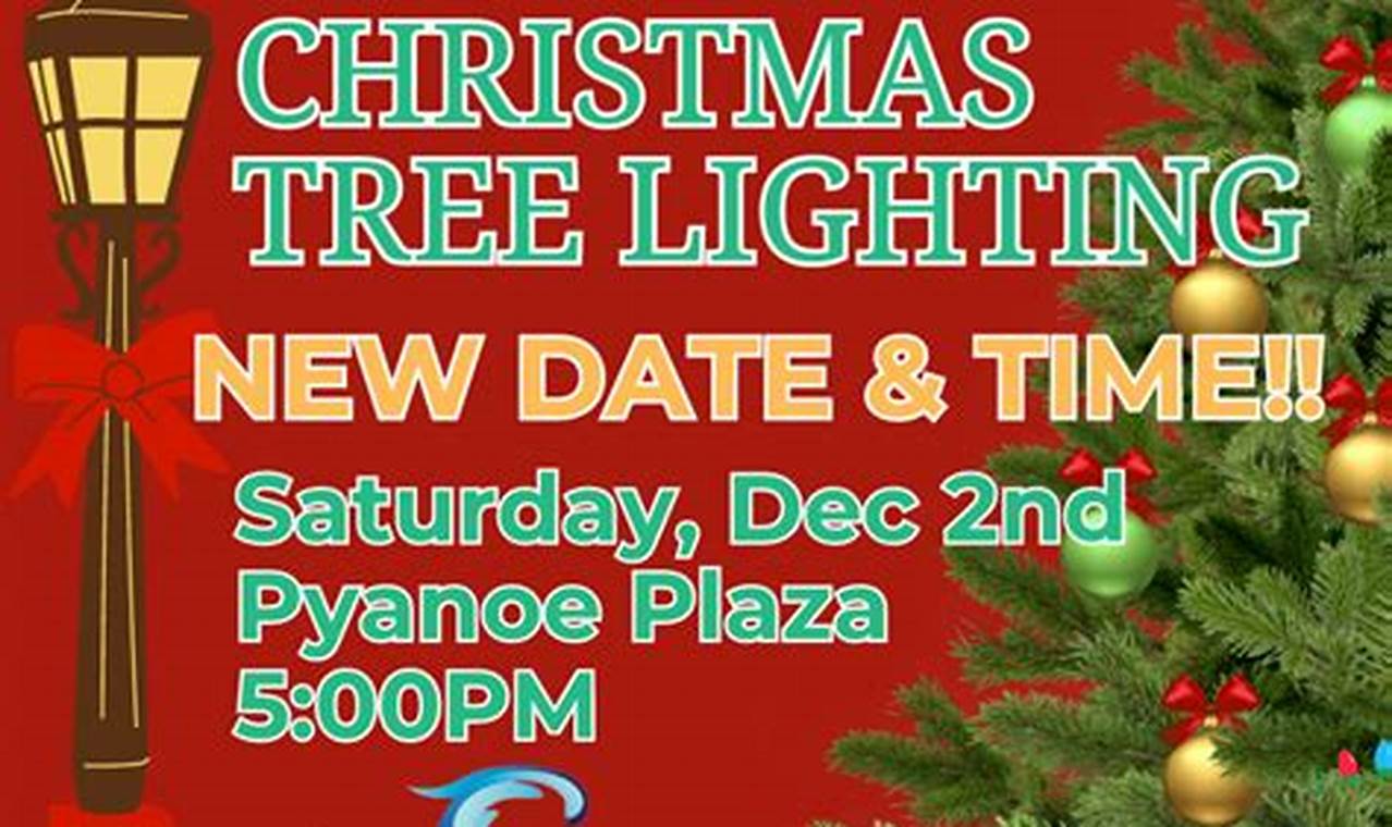 Belmar Tree Lighting 2024