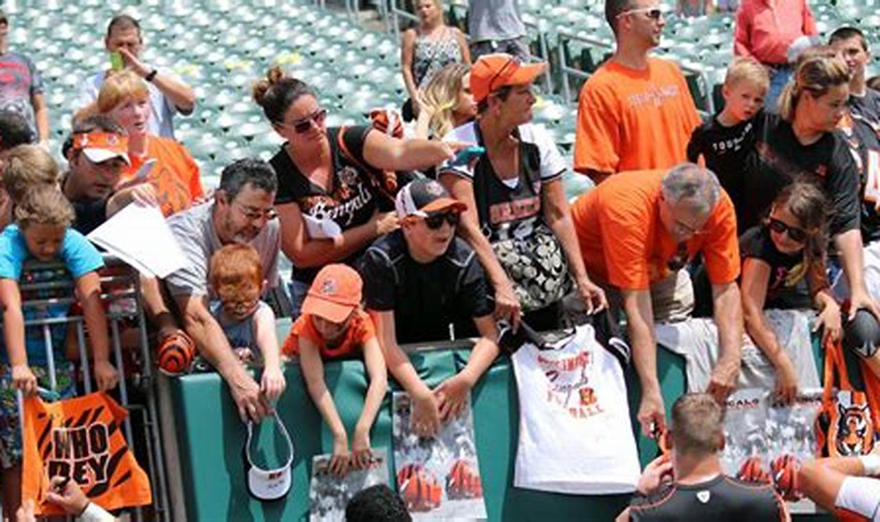 Bengals Family Day 2024