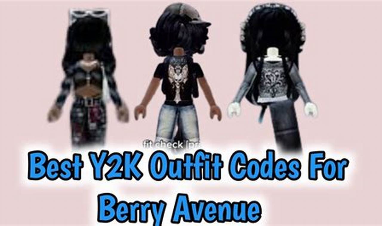 Berry Avenue Outfit Codes 2024