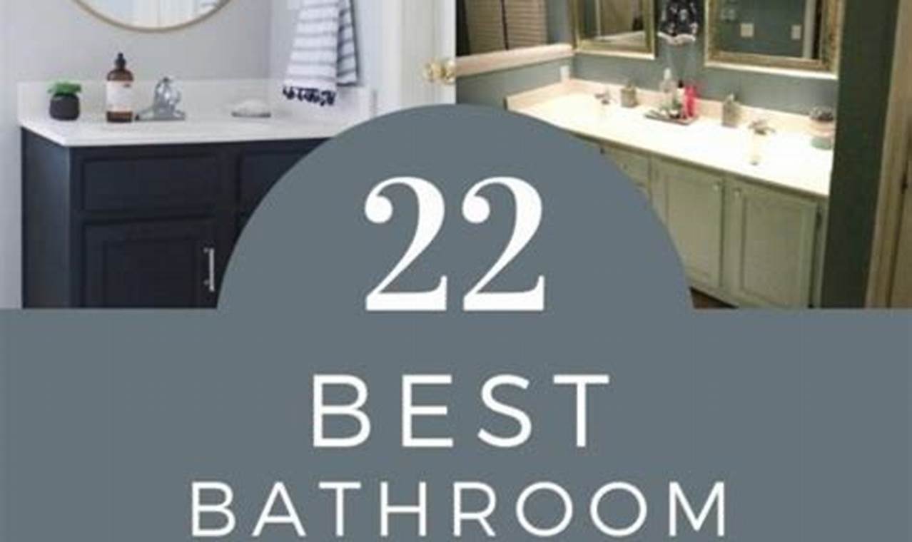 Best Bathroom Colors 2024