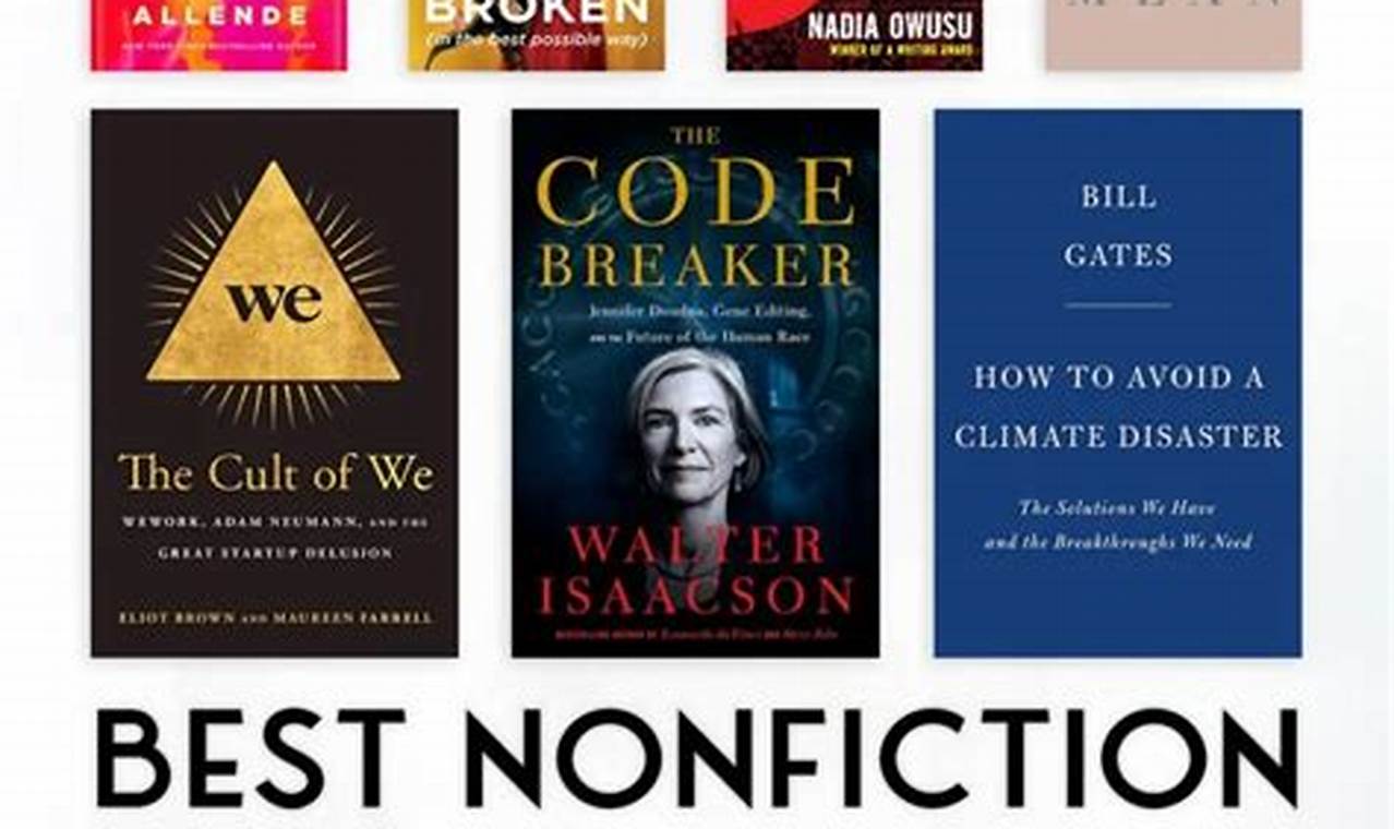 Best Books To Read In 2024 Non Fiction