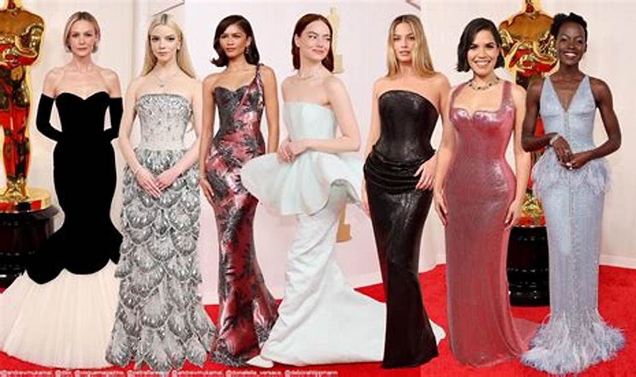 Best Dressed Oscars 2024 Red Carpet