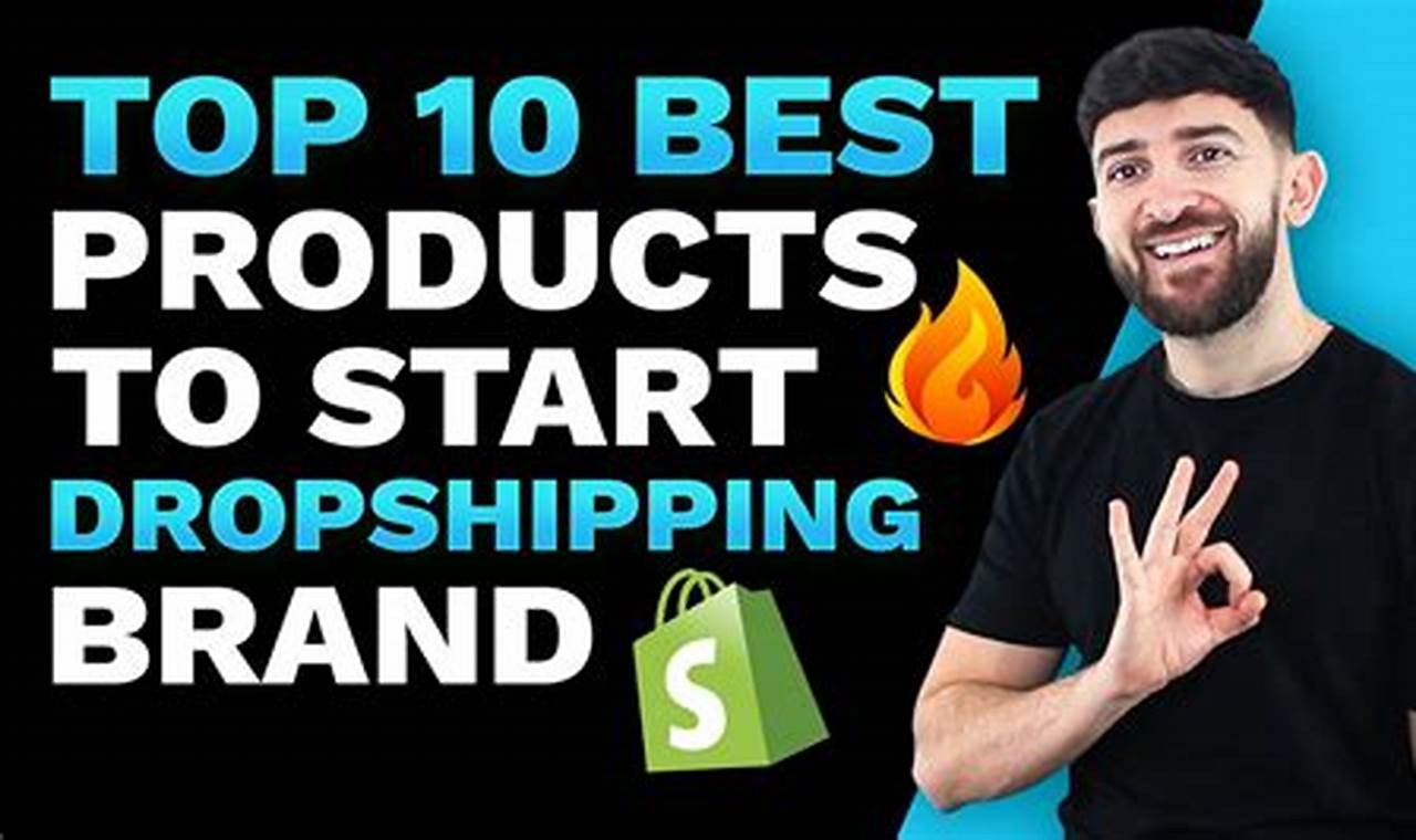 Best Dropshipping Products 2024