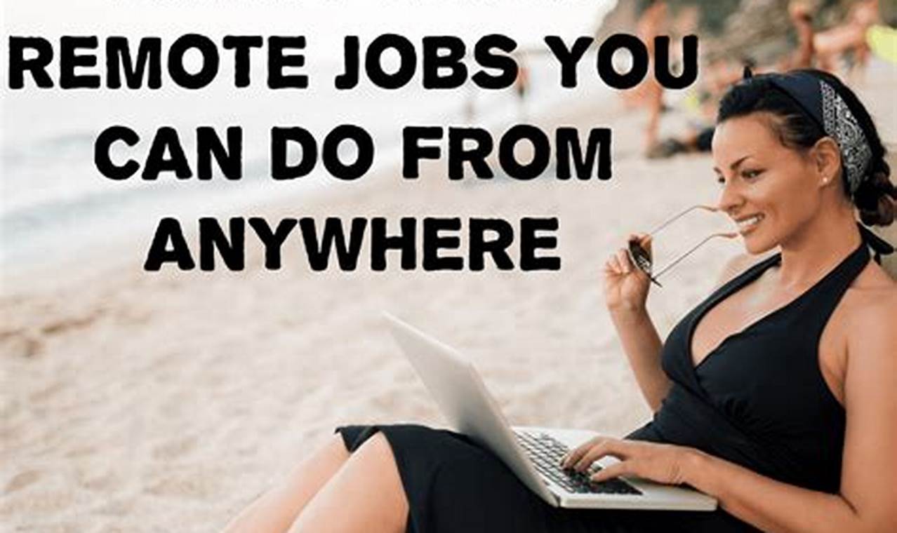 Best Entry Level Remote Jobs 2024