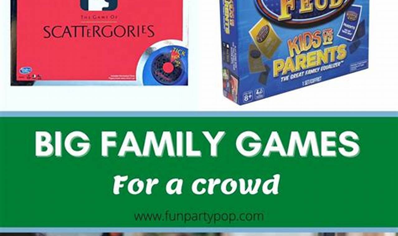 Best Family Party Games 2024
