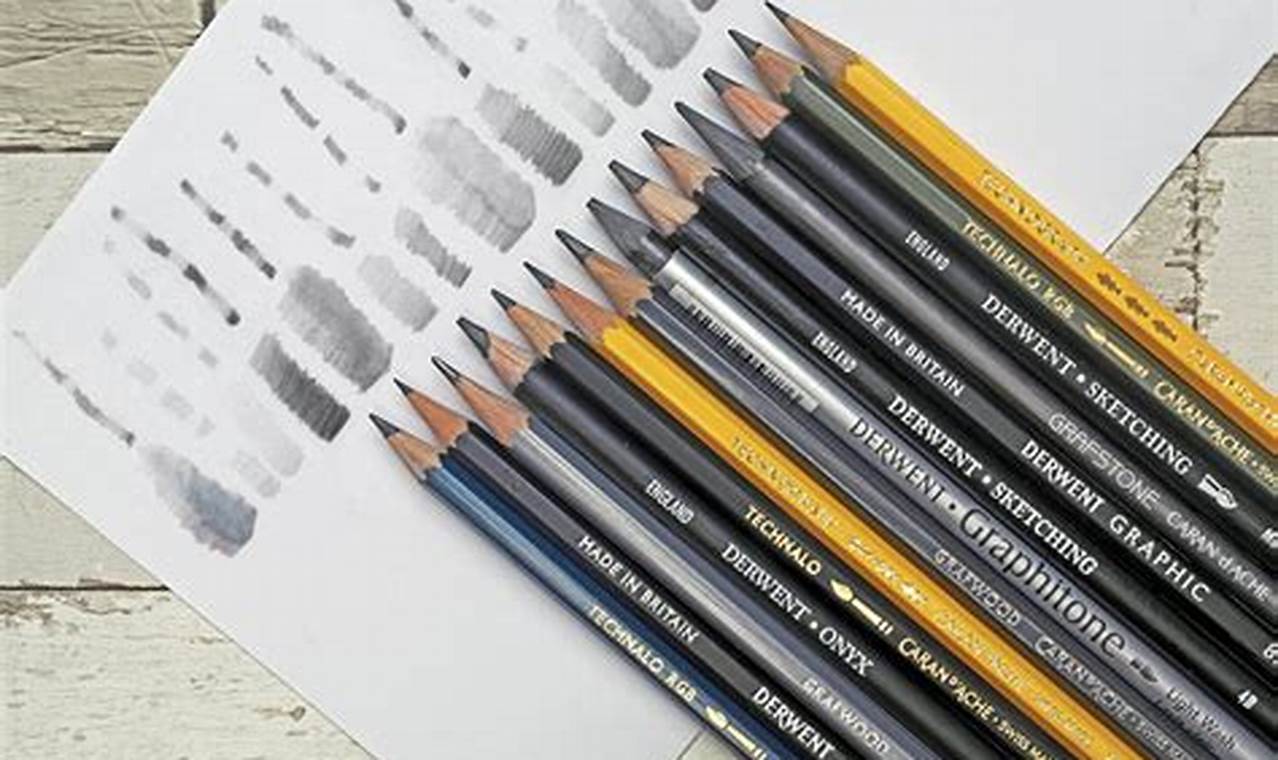 Best Graphite Pencils for Shading