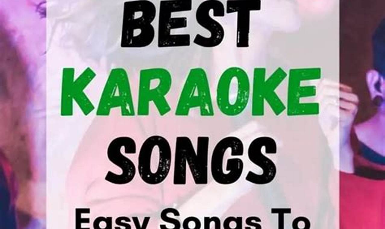 Best Group Karaoke Songs 2024
