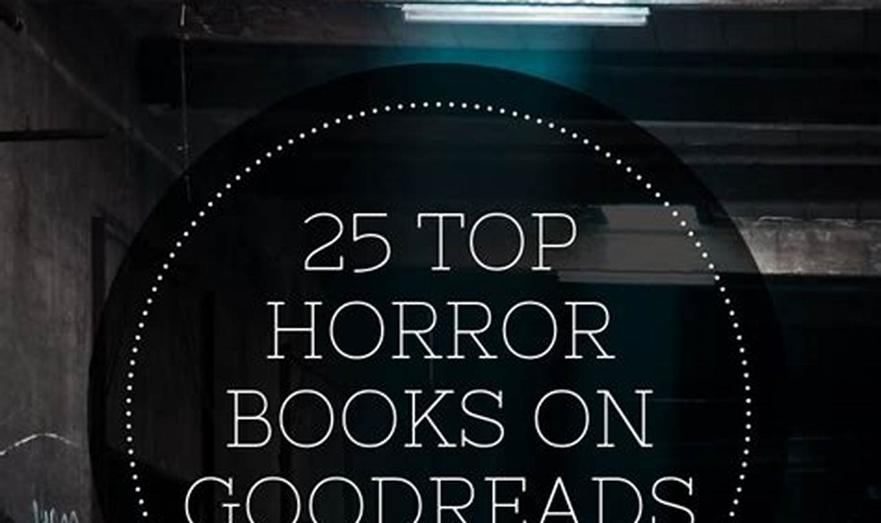 Best Horror Books 2024 Goodreads