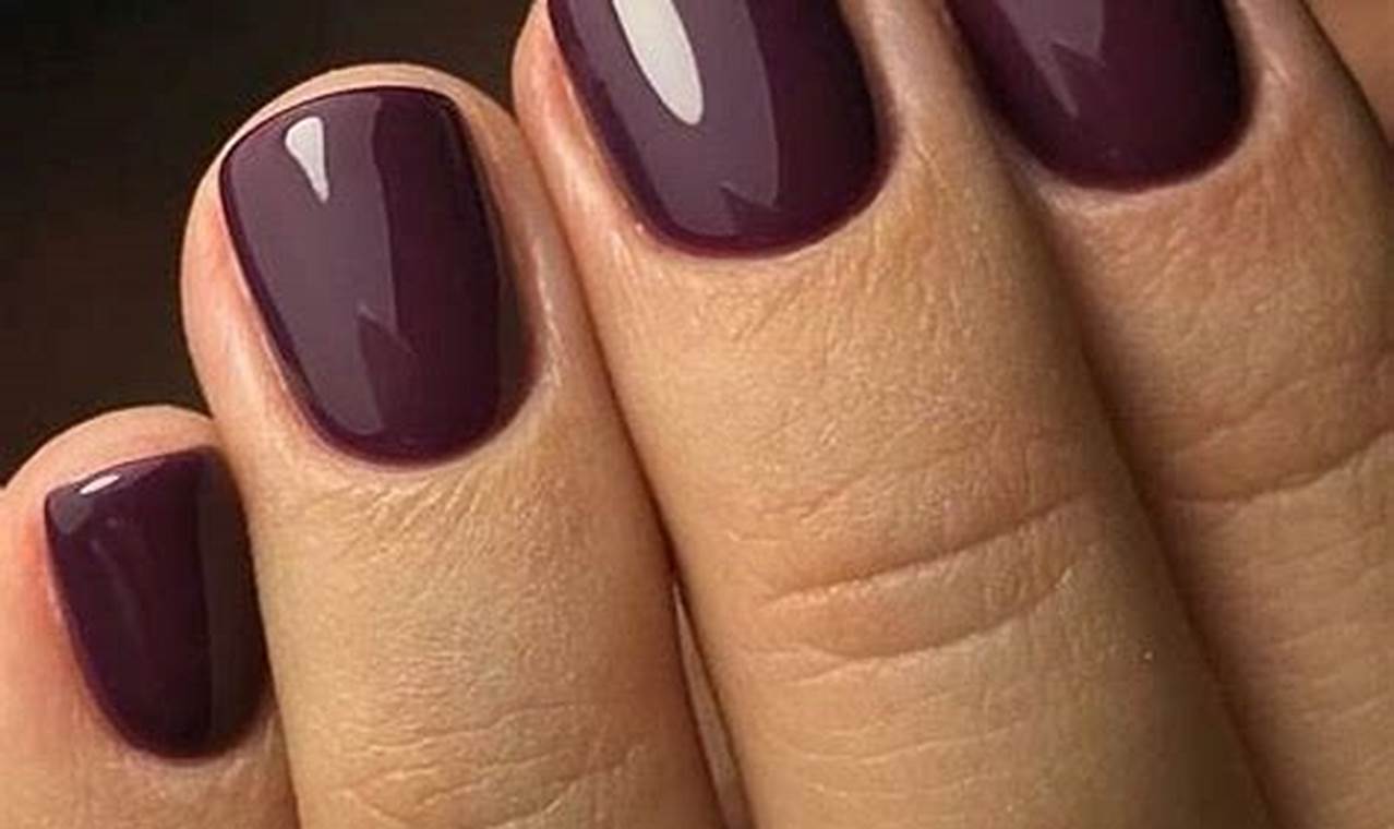 Best Nail Colors Winter 2024