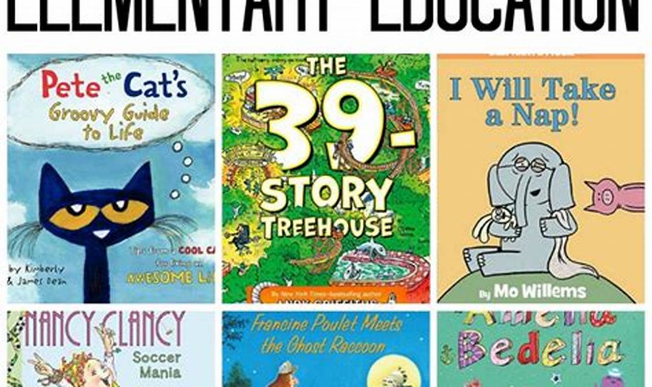Best New Elementary Books 2024 Election