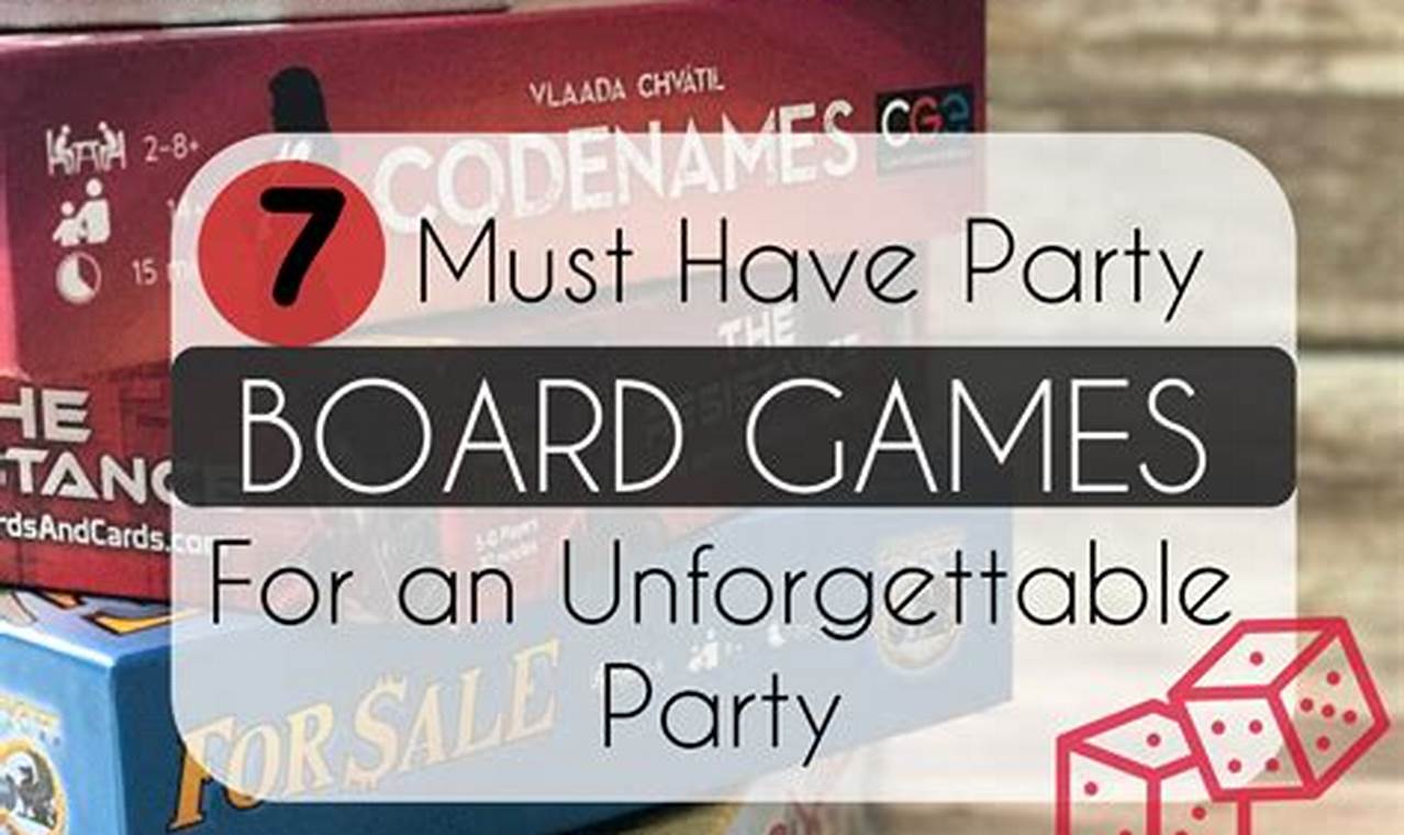 Best Party Board Games 2024