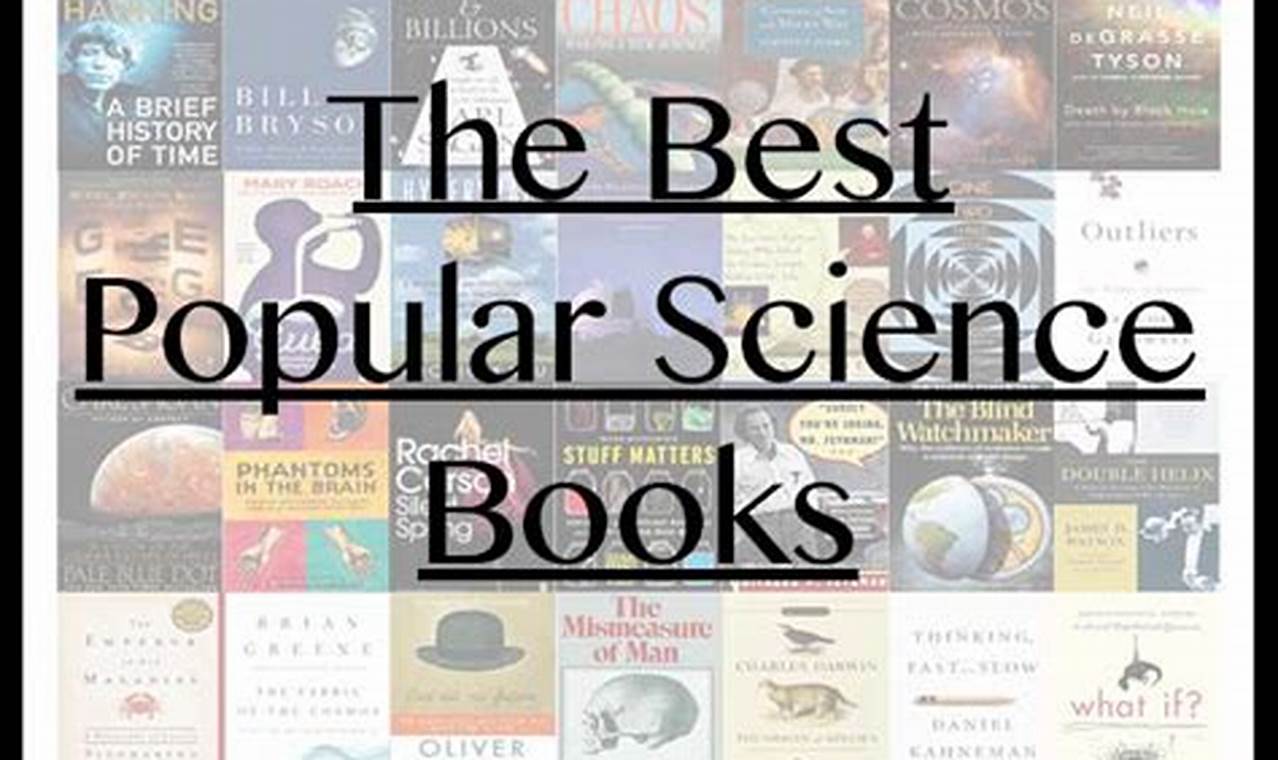 Best Pop Science Books 2024