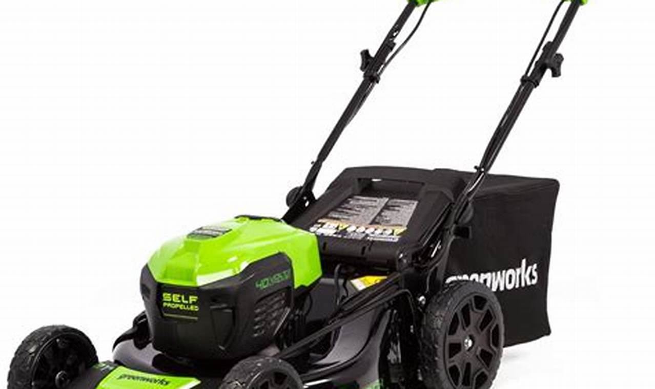 Best Rated Battery Lawn Mower 2024