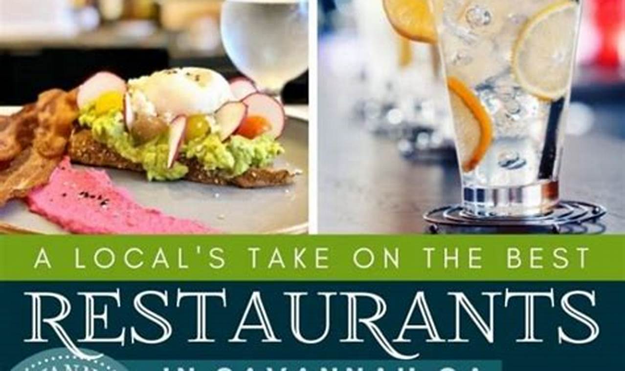 Best Restaurants Savannah 2024