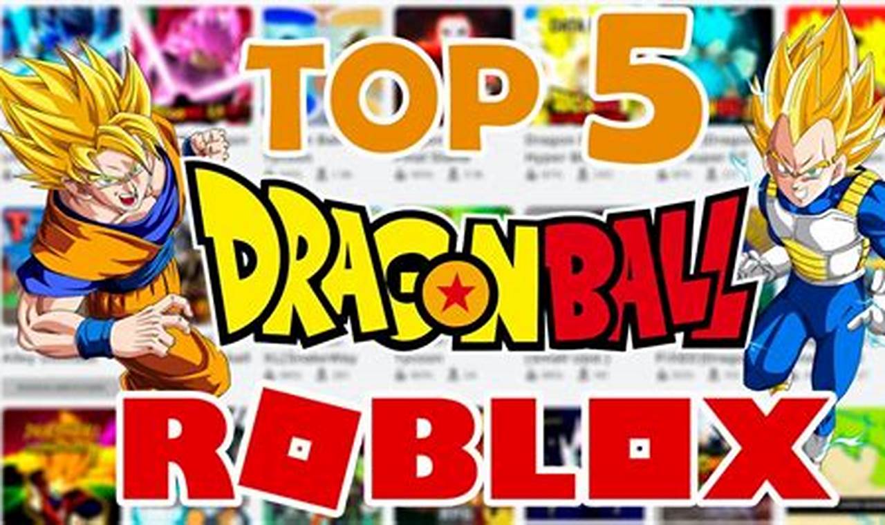 Best Roblox Dragon Ball Games 2024