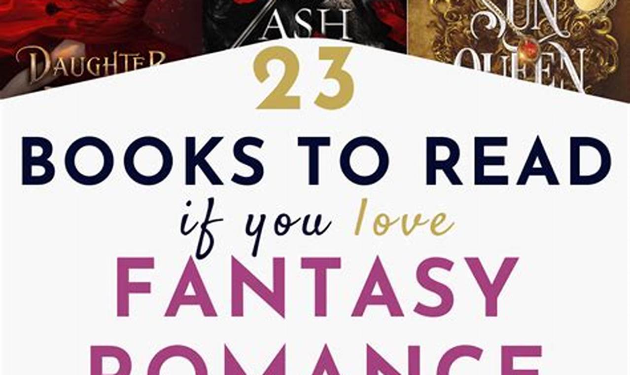 Best Romantasy Books 2024
