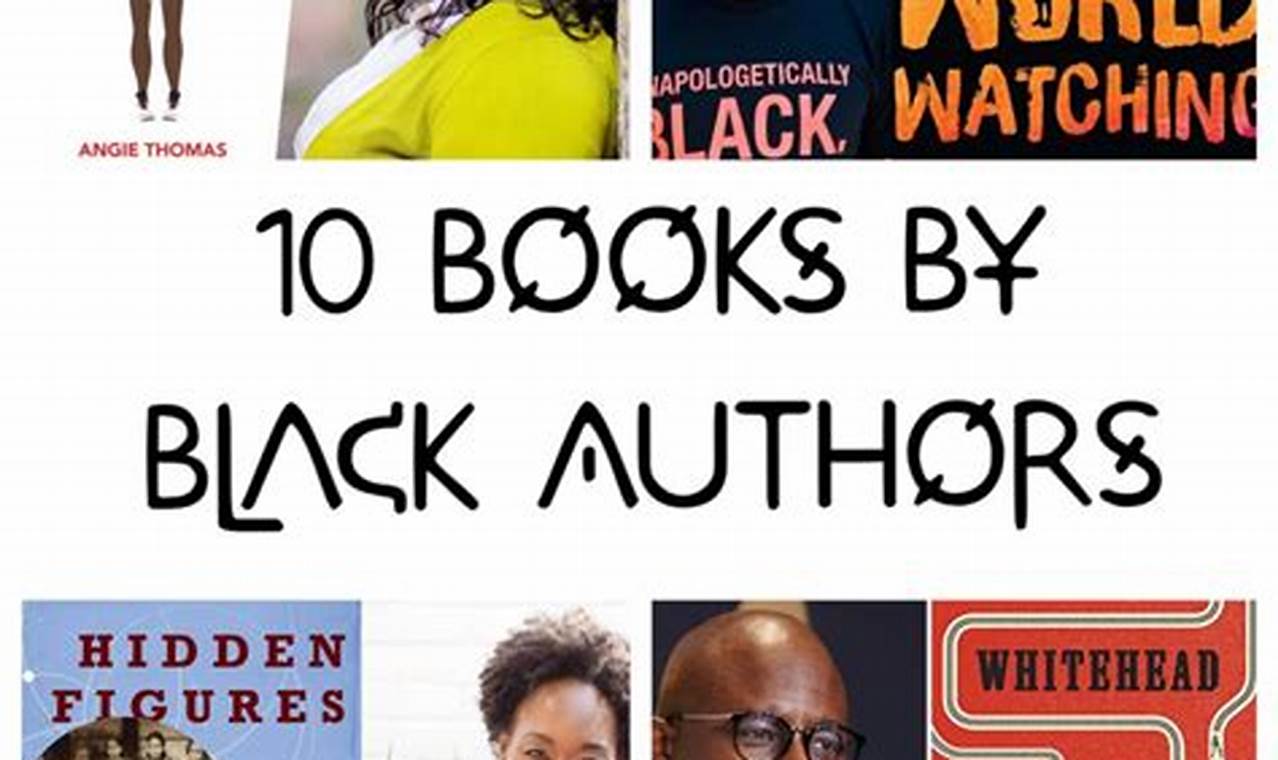 Best Selling Black Authors 2024