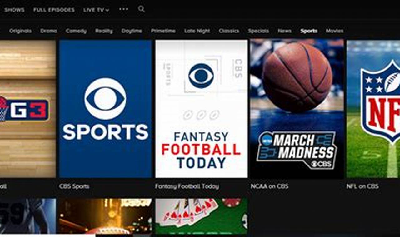 Best Sports Streaming Service 2024