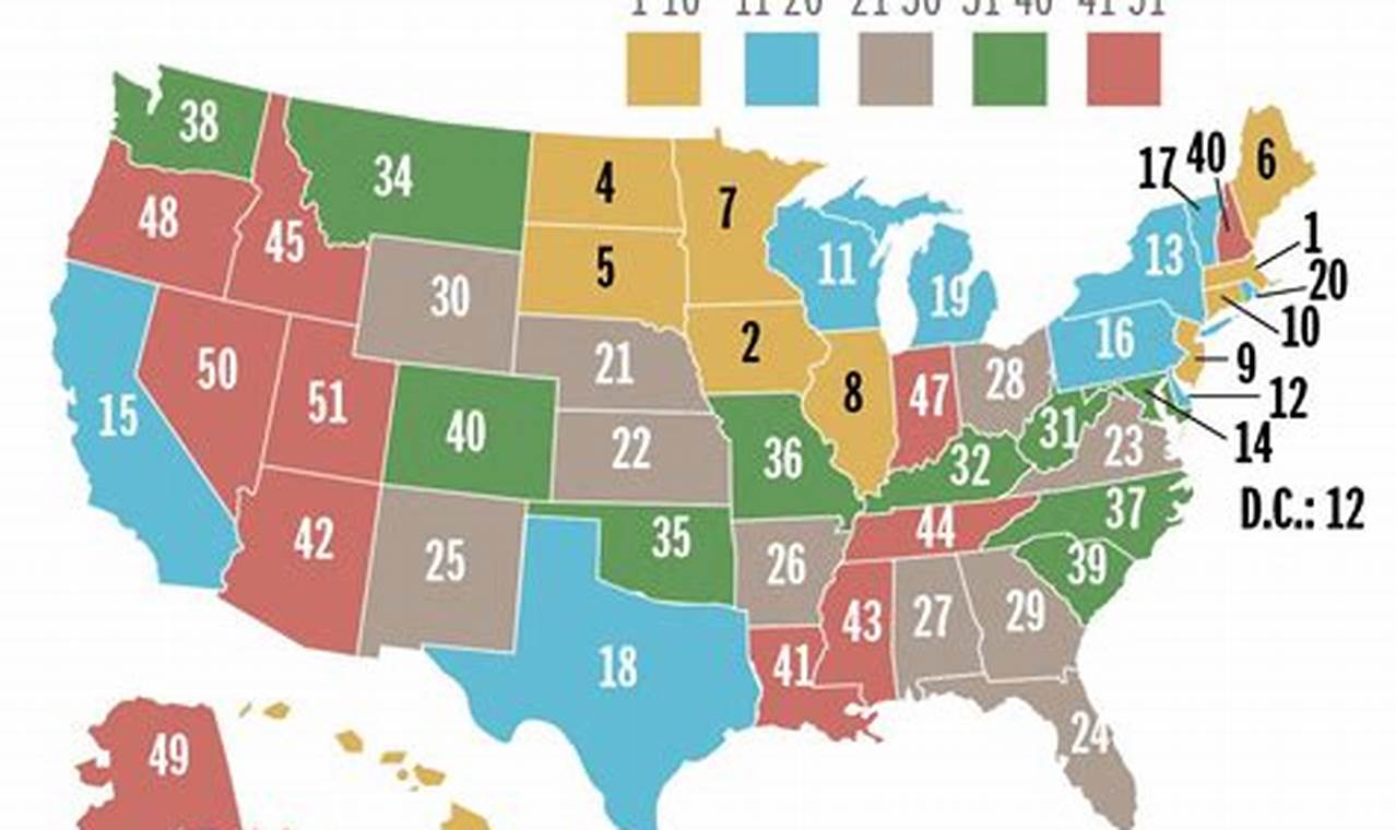 Best State For Mental Health Care 2024