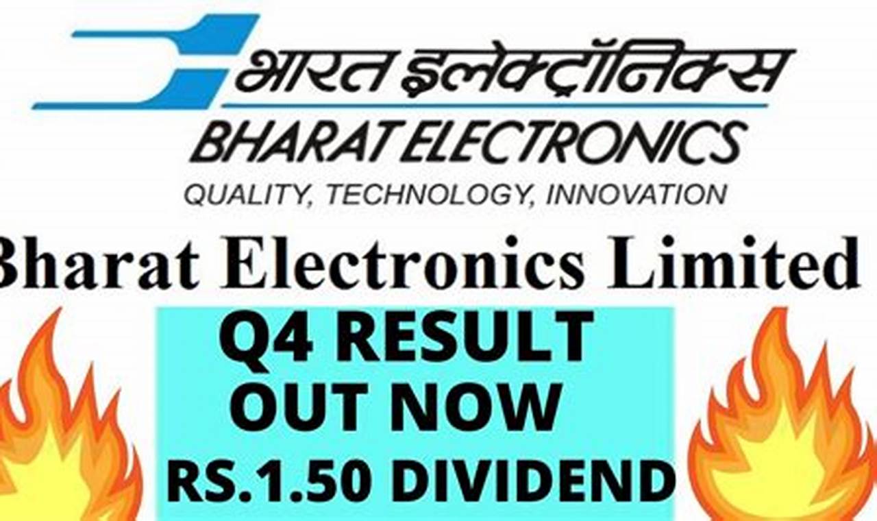 Bharat Electronics Q4 Results 2024 Date Format