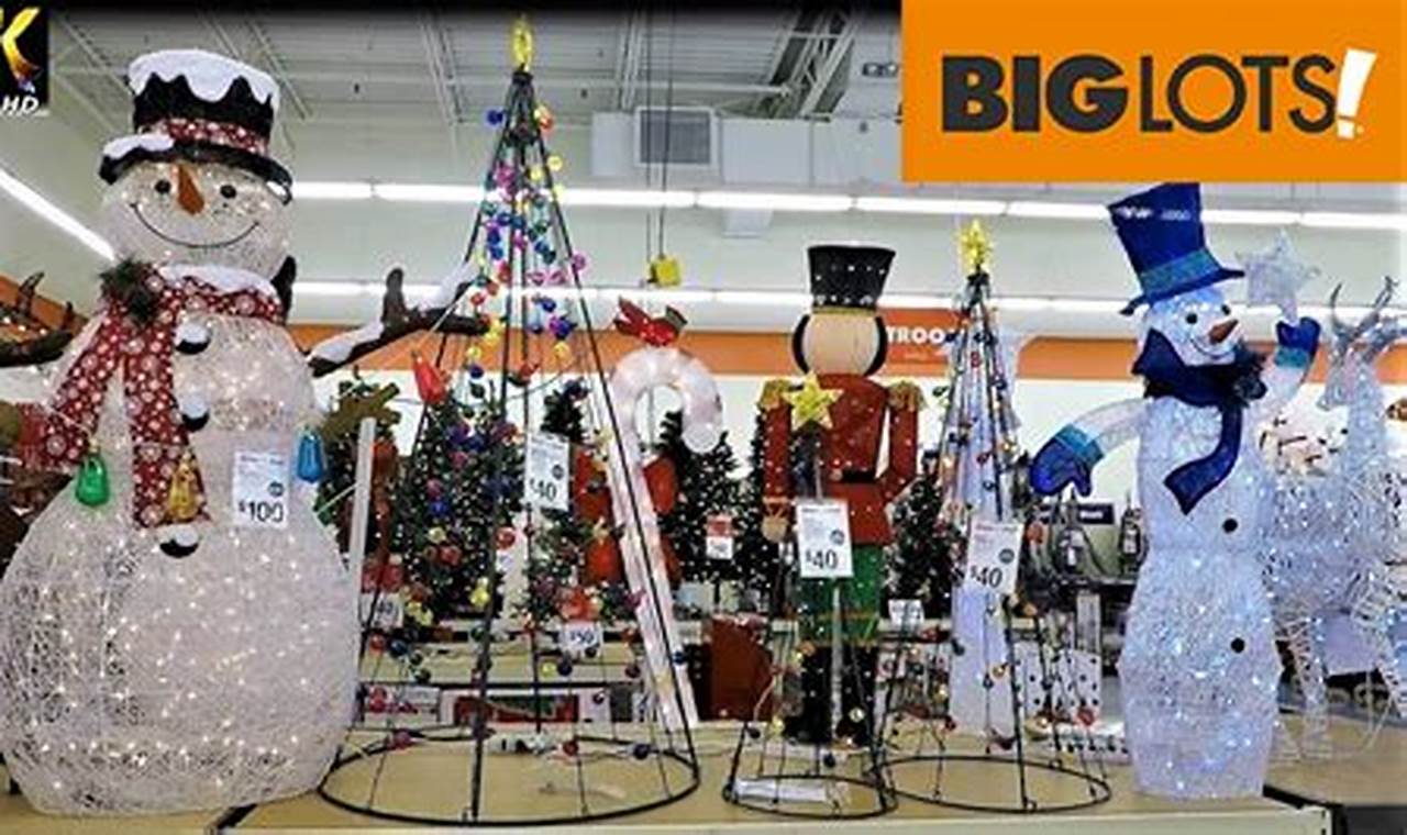 Big Lots Christmas Decorations 2024