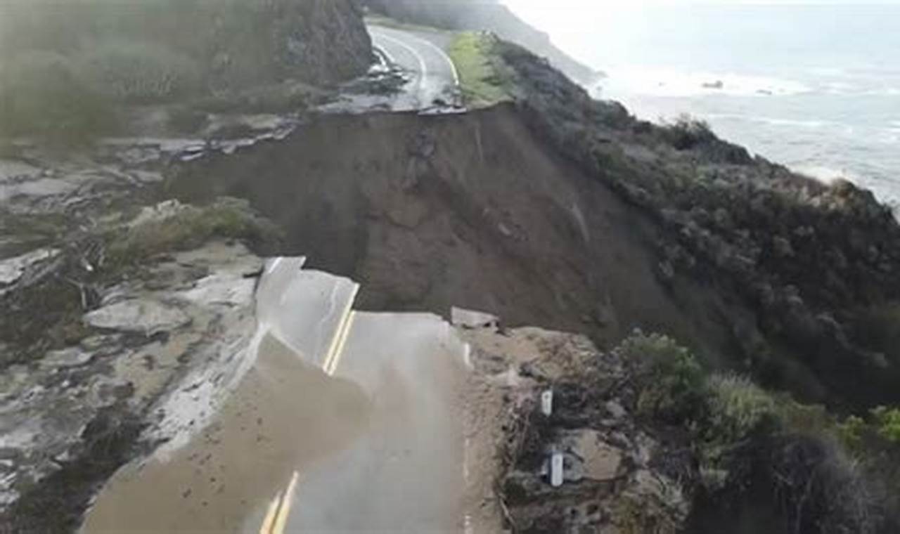 Big Sur Highway Collapse 2024