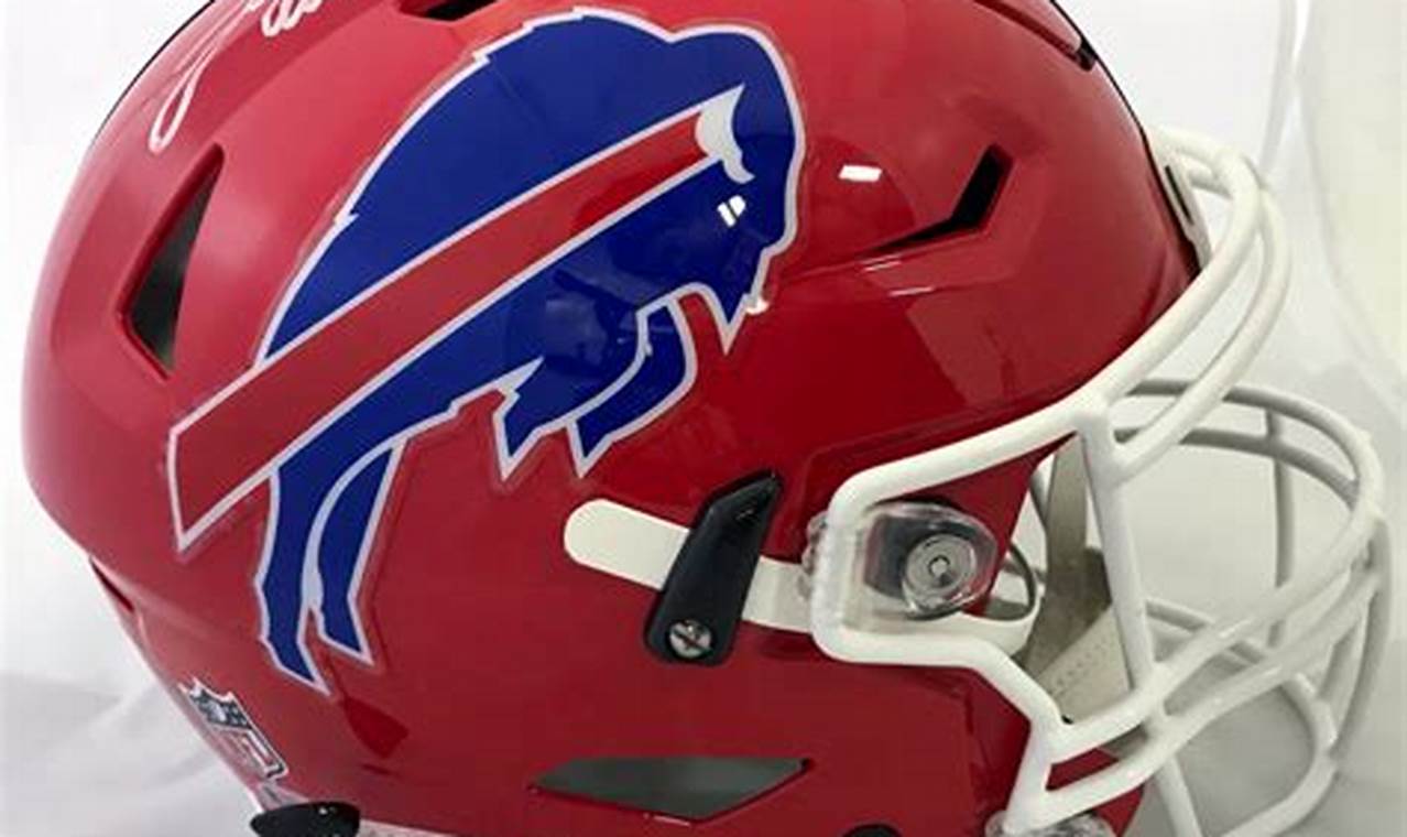 Bills Red Helmet 2024