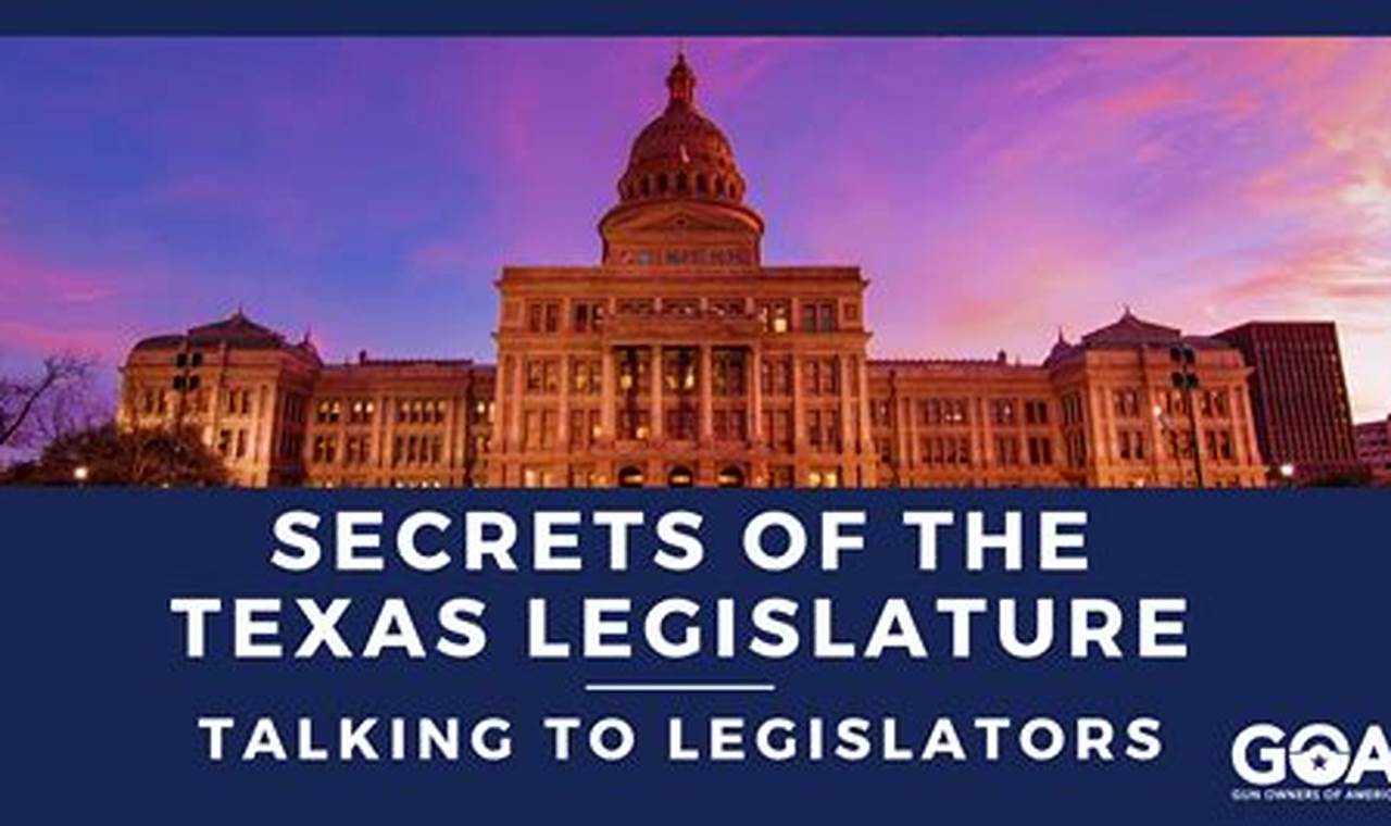 Bills Texas Legislature 2024