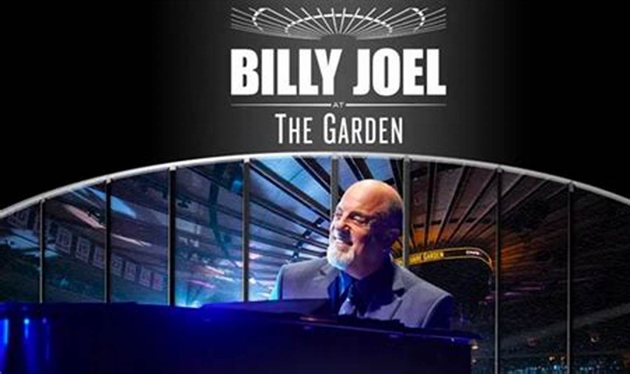 Billy Joel Msg Concert Schedule