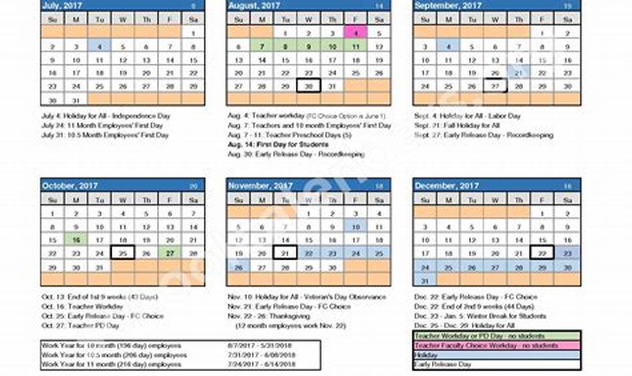 Bishop State Calendar 2024