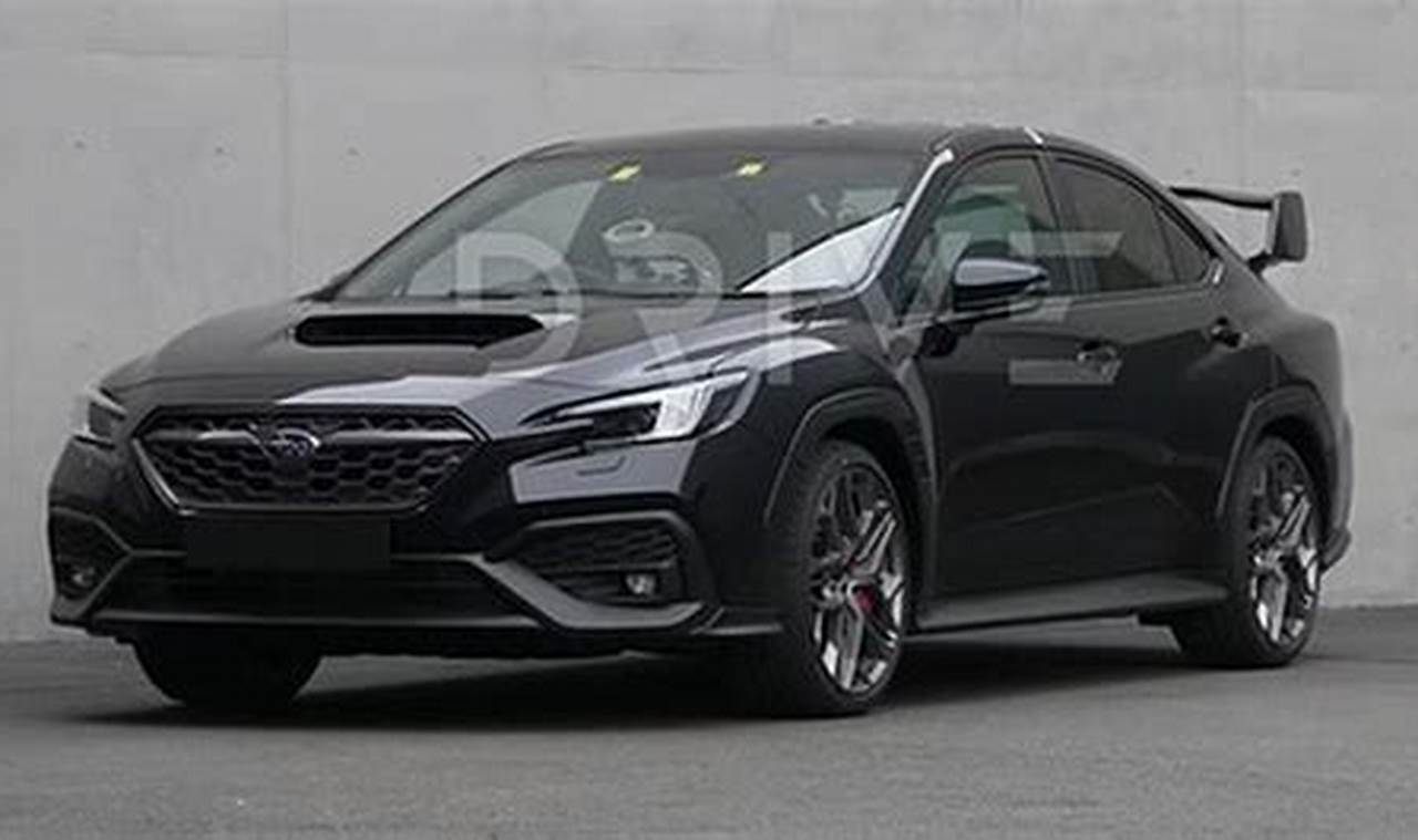 Black 2024 Wrx