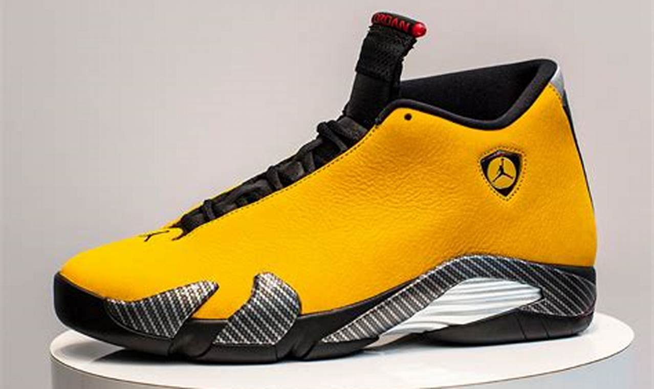 Black And Yellow Jordans 2024