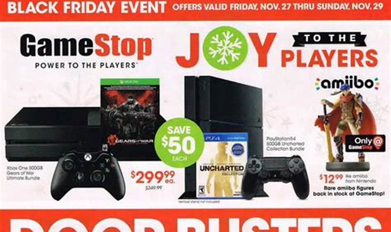 Black Friday 2024 Gamestop